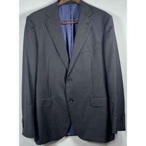 Suitsupply BlueLine Napoli Mens Wool Blazer 46L Super 110's Vitale Barberis Gray